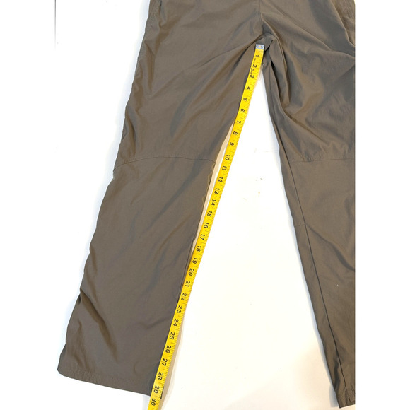 Merrell Pants Womens 6 Brown Hiking Outdoor Lightweight Zip Pockets Stretch - Picture 8 of 8